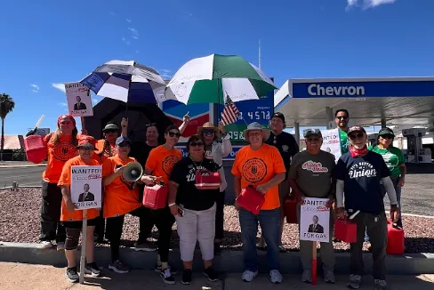 Tucson Gas Protest 10/7