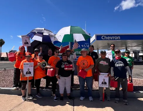 Tucson Gas Protest 10/7